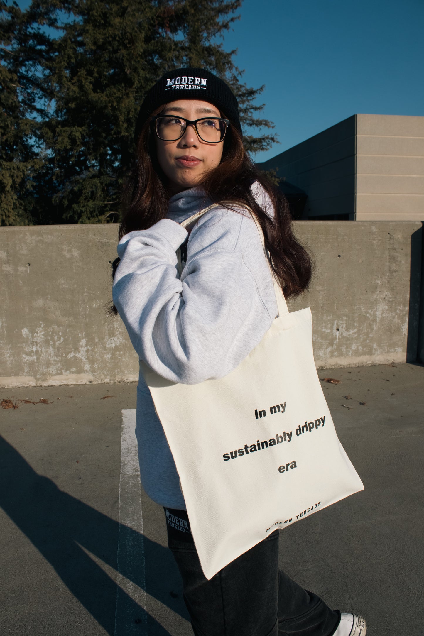 "SUSTAINABLY DRIPPY" TOTE