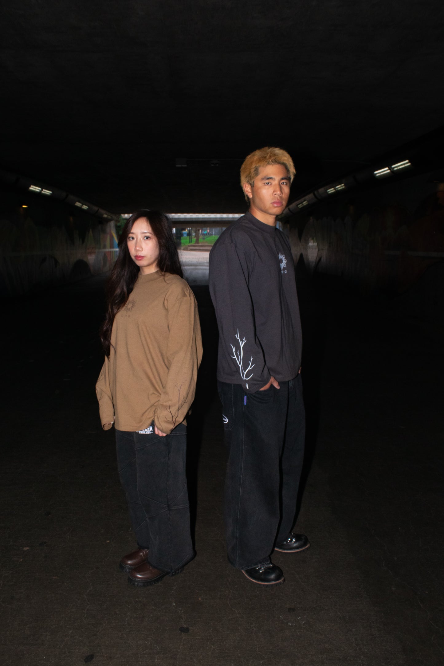 BRANCHES OVERSIZED LONG SLEEVE